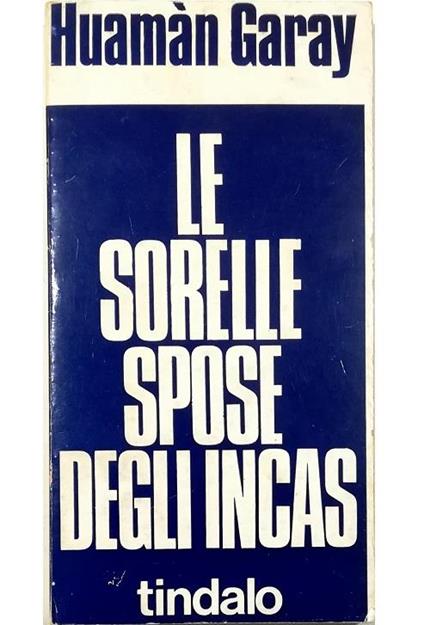 Le sorelle-spose degli Incas - copertina