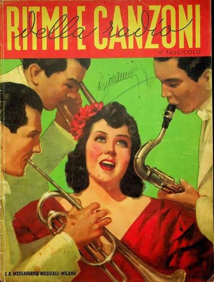Ritmi e canzoni della radio: II fascicolo - copertina