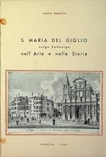 S. Maria del Giglio vulgo Zobenigo nell'arte e nella storia: lettura tenuta all'Ateneo Veneto