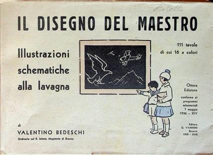 Il disegno del maestro: illustrazioni schematiche alla lavagna - copertina