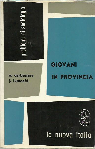 Giovani in provincia - copertina