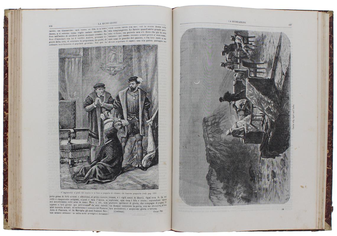 La Ricreazione. Raccolta Illustrata Di Racconti E Novelle Per Le Famiglie. Serie Seconda