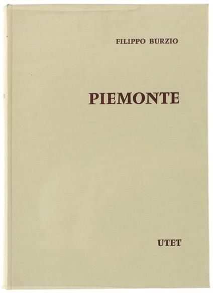Piemonte - Filippo Burzio - copertina