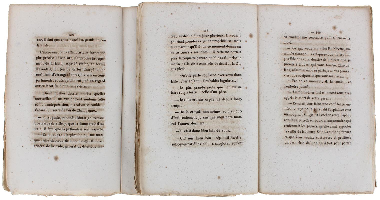 Le Remouleur Ou La Jeunesse Doree. Roman Historique Inédit Du Temps Du Directoire (Volume I + Ii) - Touchard-Lafosse G
