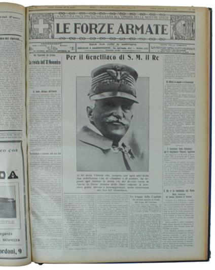 Le Forze Armate. Anno Ix - 1931 Annata Completa - copertina