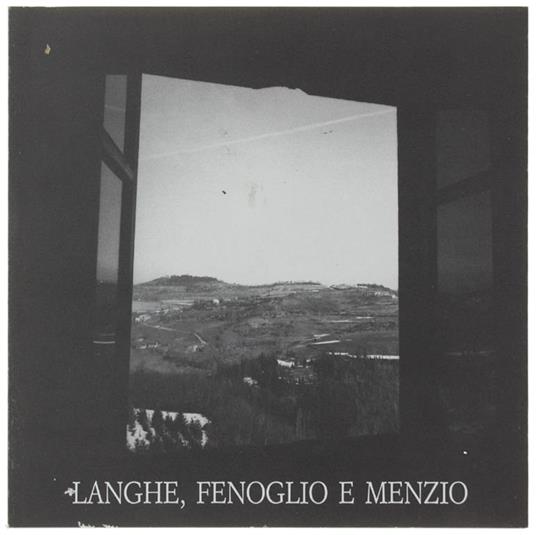 Langhe, Fenoglio E Menzio - Filippo Fossati - copertina