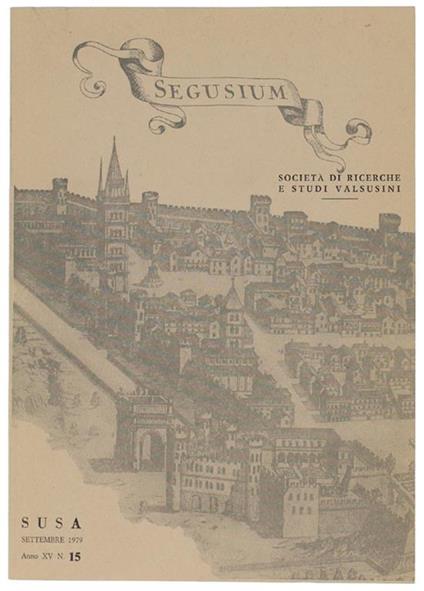 Segusium. N. 15. Settembre 1979 - copertina