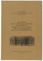 Relazione Sullo Stato Della Giustizia Nel Distretto Piemonte-Valle D'Aosta, Per L'Inaugurazione Dell'Anno Giudiziario 1996