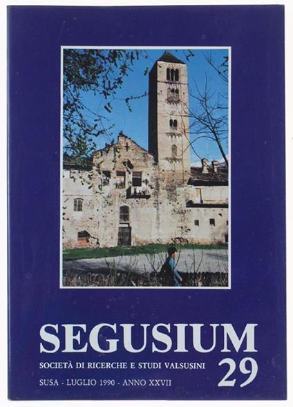 Segusium. N. 29. Luglio 1990 - copertina