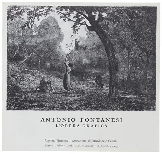 Antonio Fontanesi. L'Opera Grafica - copertina
