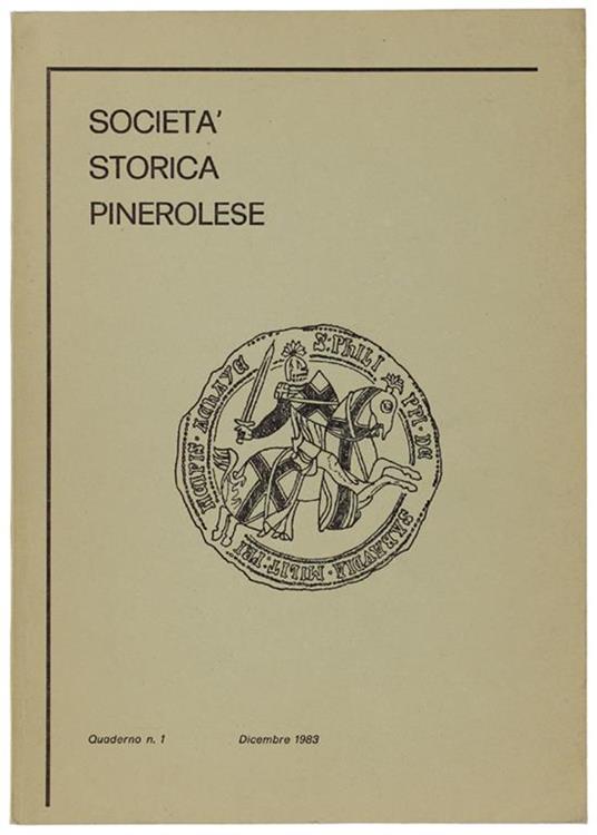 Quaderno N. 1 - Dicembre 1983 - copertina