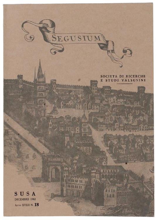 Segusium. N. 18 Dicembre 1982 - copertina