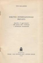 Diritto internazionale privato