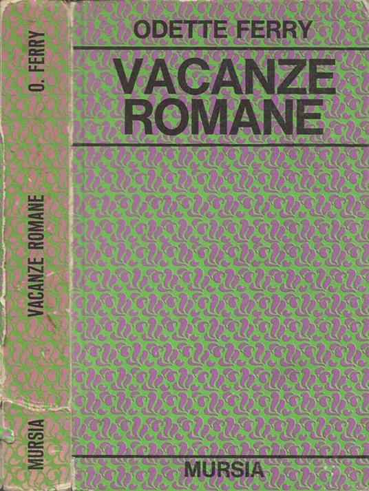 Vacanze romane - Odette Ferry - copertina