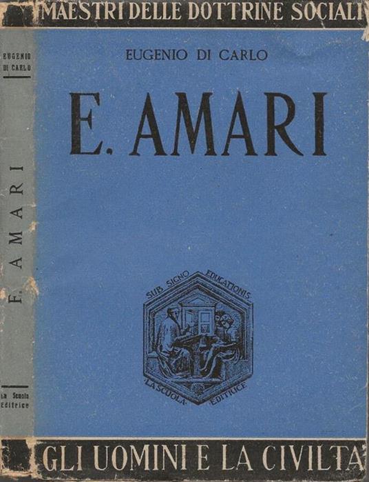 E. Amari - Eugenio Di Carlo - copertina