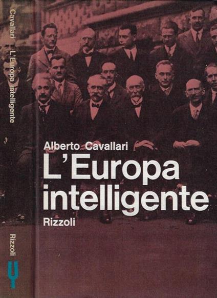 L' Europa intelligente - Alberto Cavallari - copertina