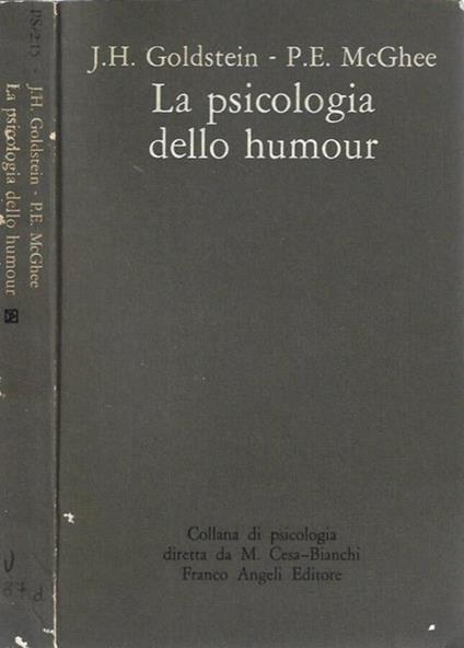 La psicologia dello humor - copertina