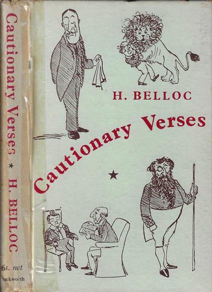 Cautionary Verses - Hilaire Belloc - copertina