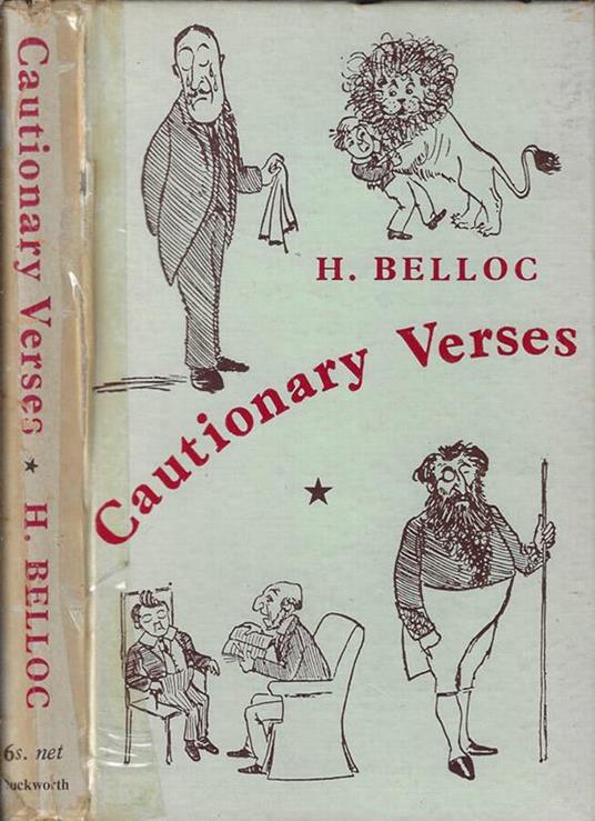 Cautionary Verses - Hilaire Belloc - copertina