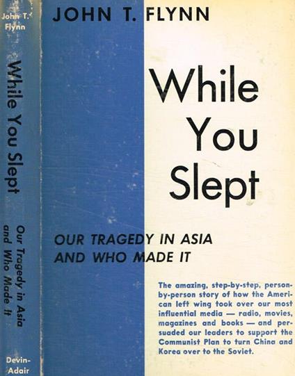 While you slept - John T. Flynn - copertina