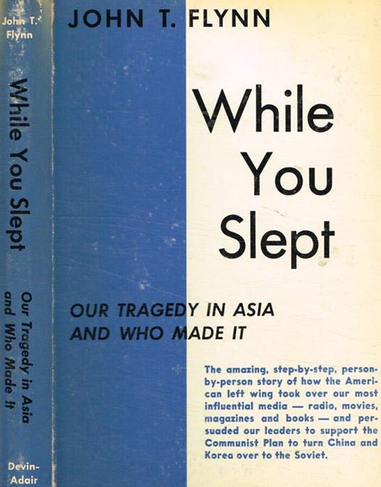 While you slept - John T. Flynn - copertina