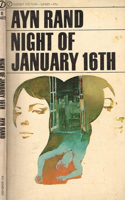 Night of January 16th - Ayn Rand - copertina