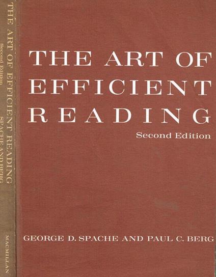 The art of efficient reading - copertina
