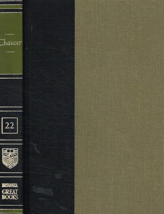 Great books of the western world vol.n. 22 - Geoffrey Chaucer - copertina