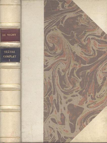 Thèatre complet Tome I - Alfred de Vigny - copertina
