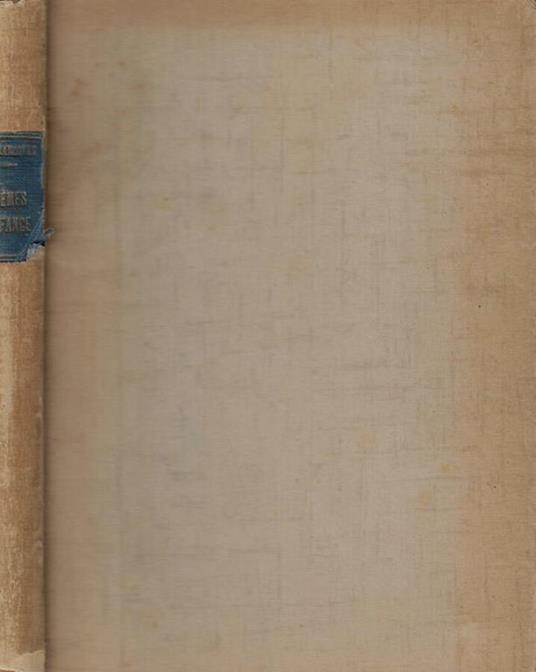 Poèmes d'enfance - copertina