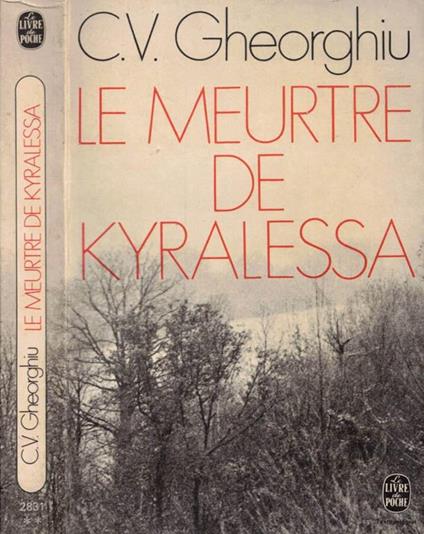 Le Meurtre de kyralessa - copertina