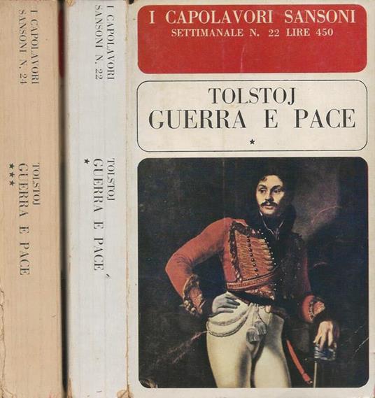 Guerra e pace. Vol. I e Vol. III - Lev Tolstoj - copertina