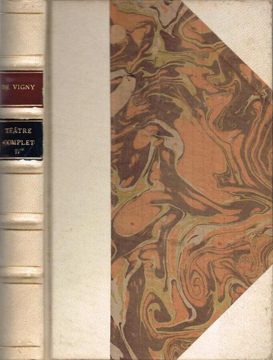 Theatre Complet - Alfred de Vigny - copertina
