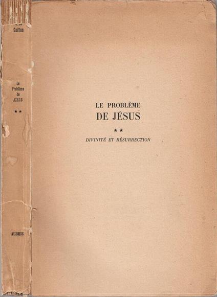 Le probleme de Jesus - Jean Guitton - copertina
