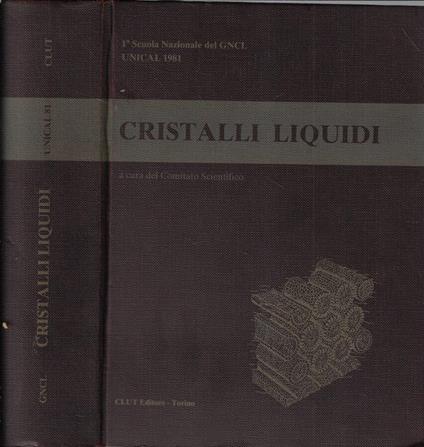 Cristalli liquidi - copertina