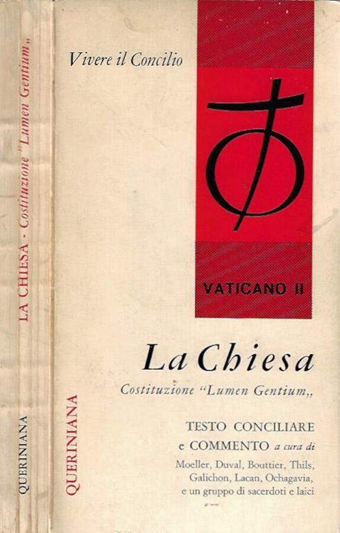 La Chiesa. Costituzione Lumen Gentium - copertina