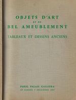 Objets d'art et de bel ameublement des epoques regence Louis X et Louis XVI