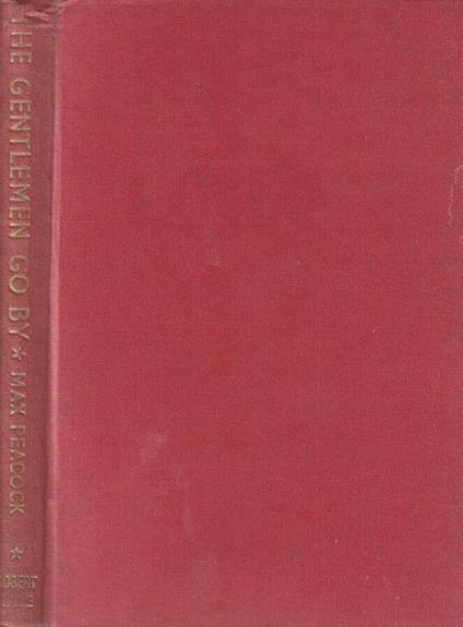 The gentlemen go by - copertina