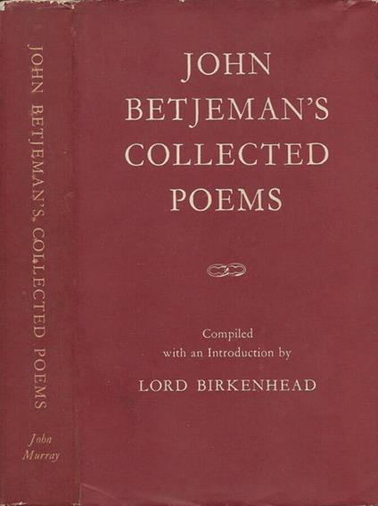 John Betjeman's Collected Poems - copertina