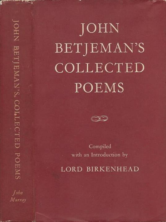 John Betjeman's Collected Poems - copertina