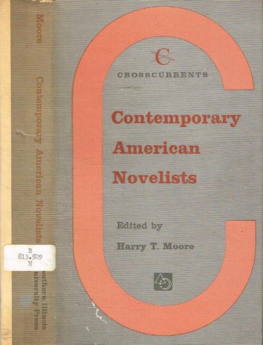 Contemporary american novelists - copertina