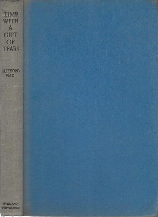 Time with a gift of tears - copertina