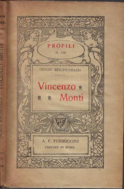 Vincenzo Monti - copertina