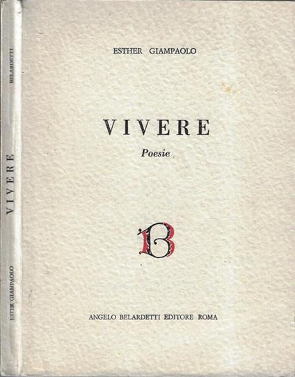 Vivere - Esther Giampaolo - copertina