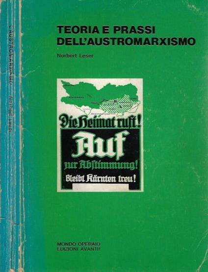 Teoria e prassi dell'austromarxismo - copertina