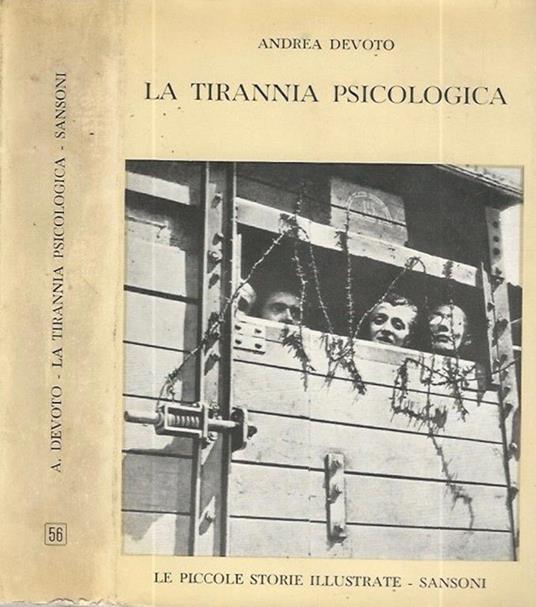 La tirannia psicologica - Andrea Devoto - copertina