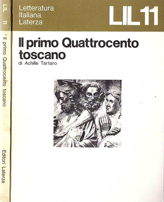 Il primo Quattocento italiano - Achille Tartaro - copertina