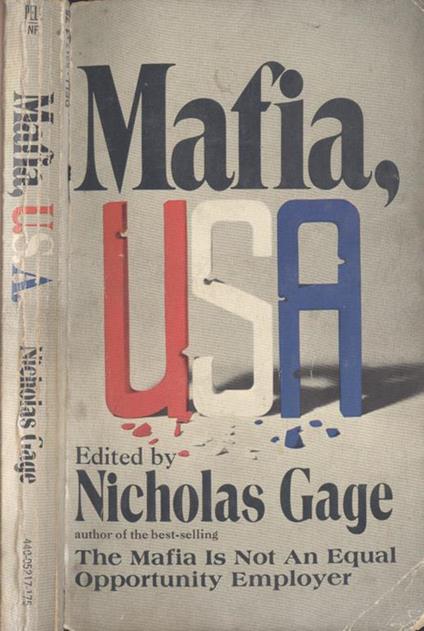Mafia U. S. A - Nicholas Gage - copertina