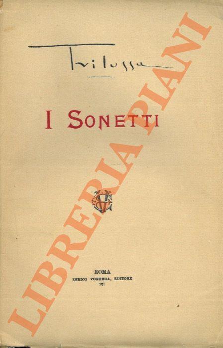 I sonetti - copertina