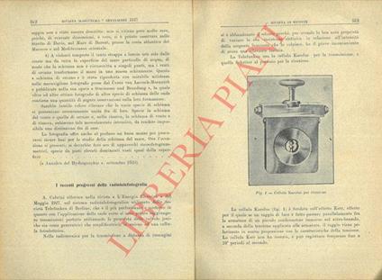 I recenti progressi della radiotelefotografia - copertina